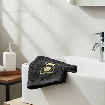 Кърпа Follicity за брада – идеална за бързо сушене след измиване